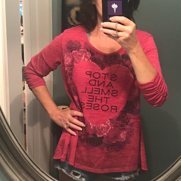 Hannah Rose Pink Stop & Smell The Roses Tuxedo Sty - Picture 3 of 7